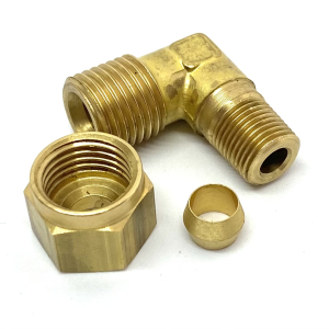 Propex 1/4" BSPT Brass Elbow