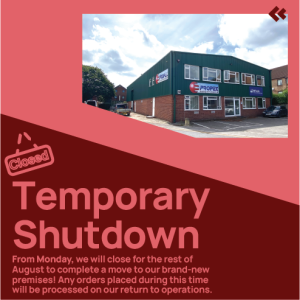 Temporary Shutdown Banner