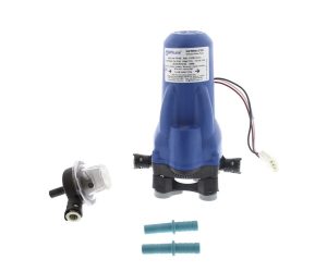 Whale pump with filter and adapters